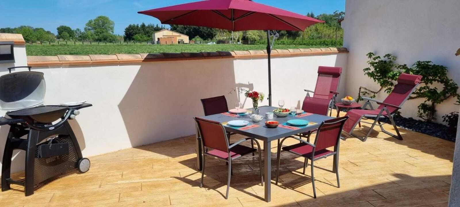 Gites La Catalane Theza الغرفة الصورة